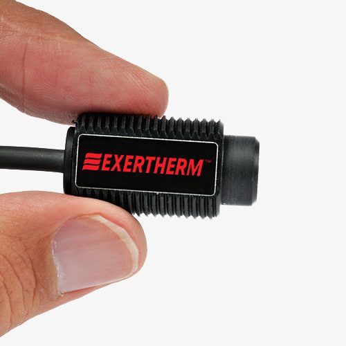 fingers pinching exertherm